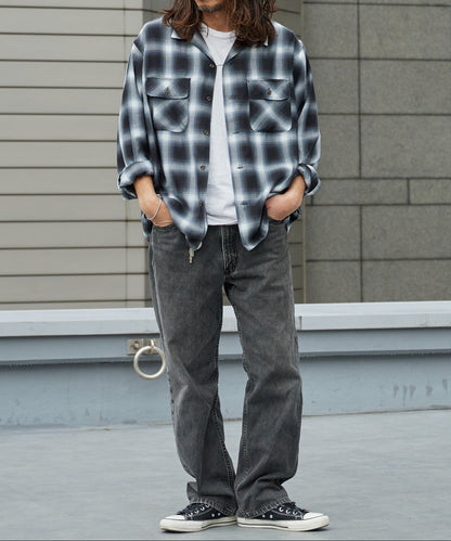 BIG MAC / OPEN COLLAR L/S SHIRTS