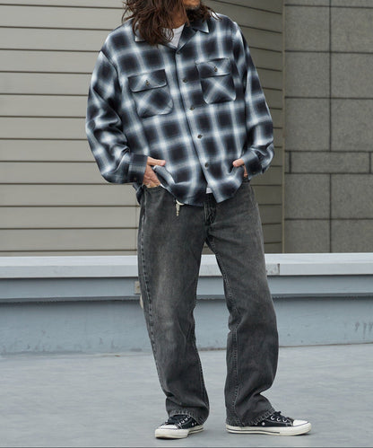 BIG MAC / OPEN COLLAR L/S SHIRTS