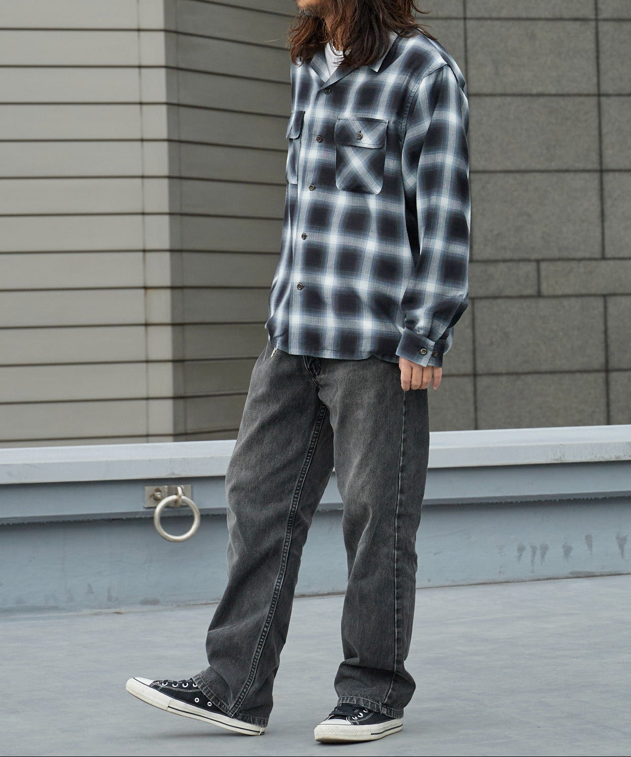 BIG MAC / OPEN COLLAR L/S SHIRTS