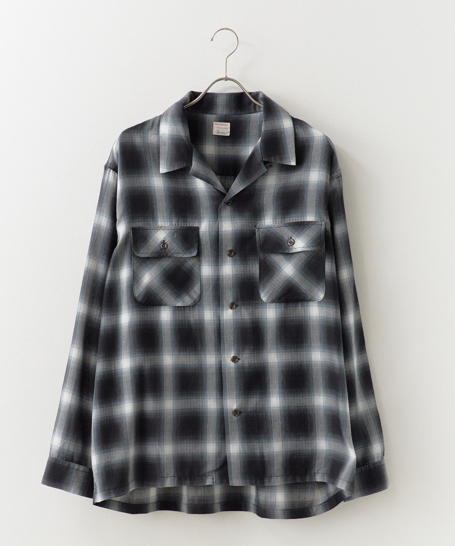 BIG MAC / OPEN COLLAR L/S SHIRTS