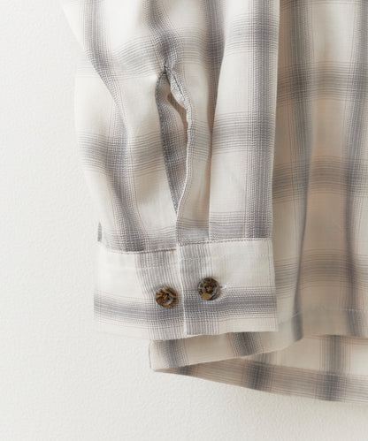 BIG MAC / OPEN COLLAR L/S SHIRTS - T/C