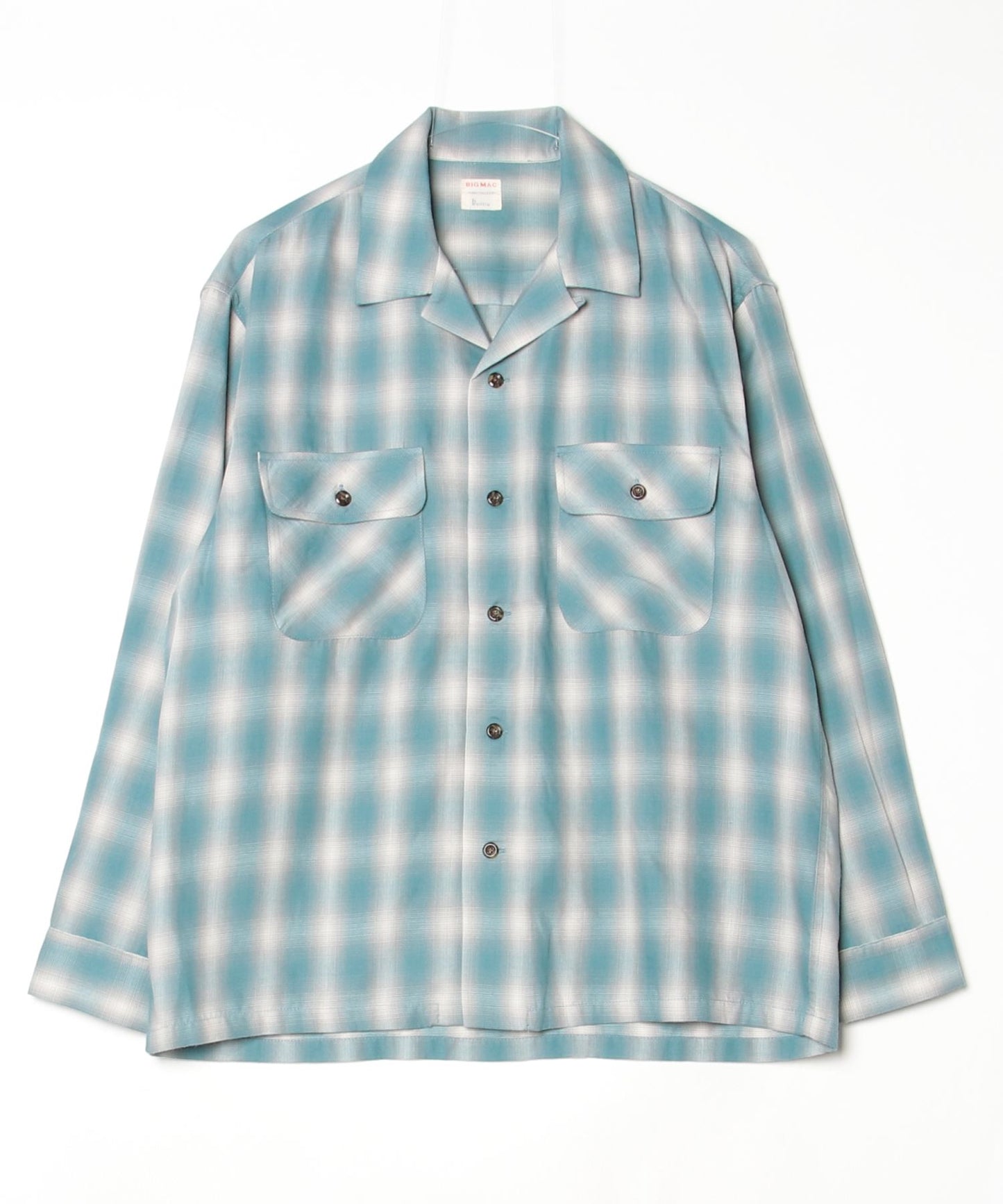 BIG MAC / OPEN COLLAR L/S SHIRTS - T/C