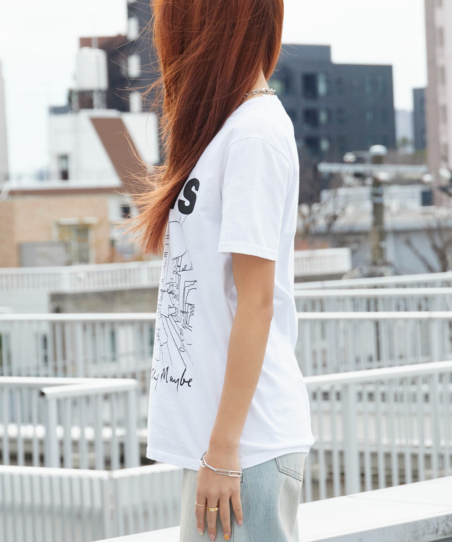 THRIFTY LOOK / THRIFTY "OASIS" TEE