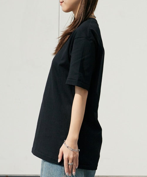 Hanes/ヘインズ T-SHIRTS KURO/MOKU HM1-D202/HM1-D203