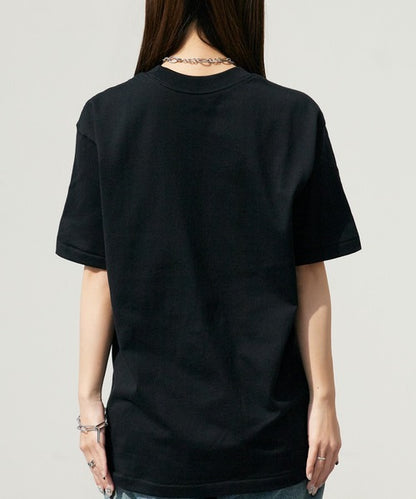 Hanes/ヘインズ T-SHIRTS KURO/MOKU HM1-D202/HM1-D203