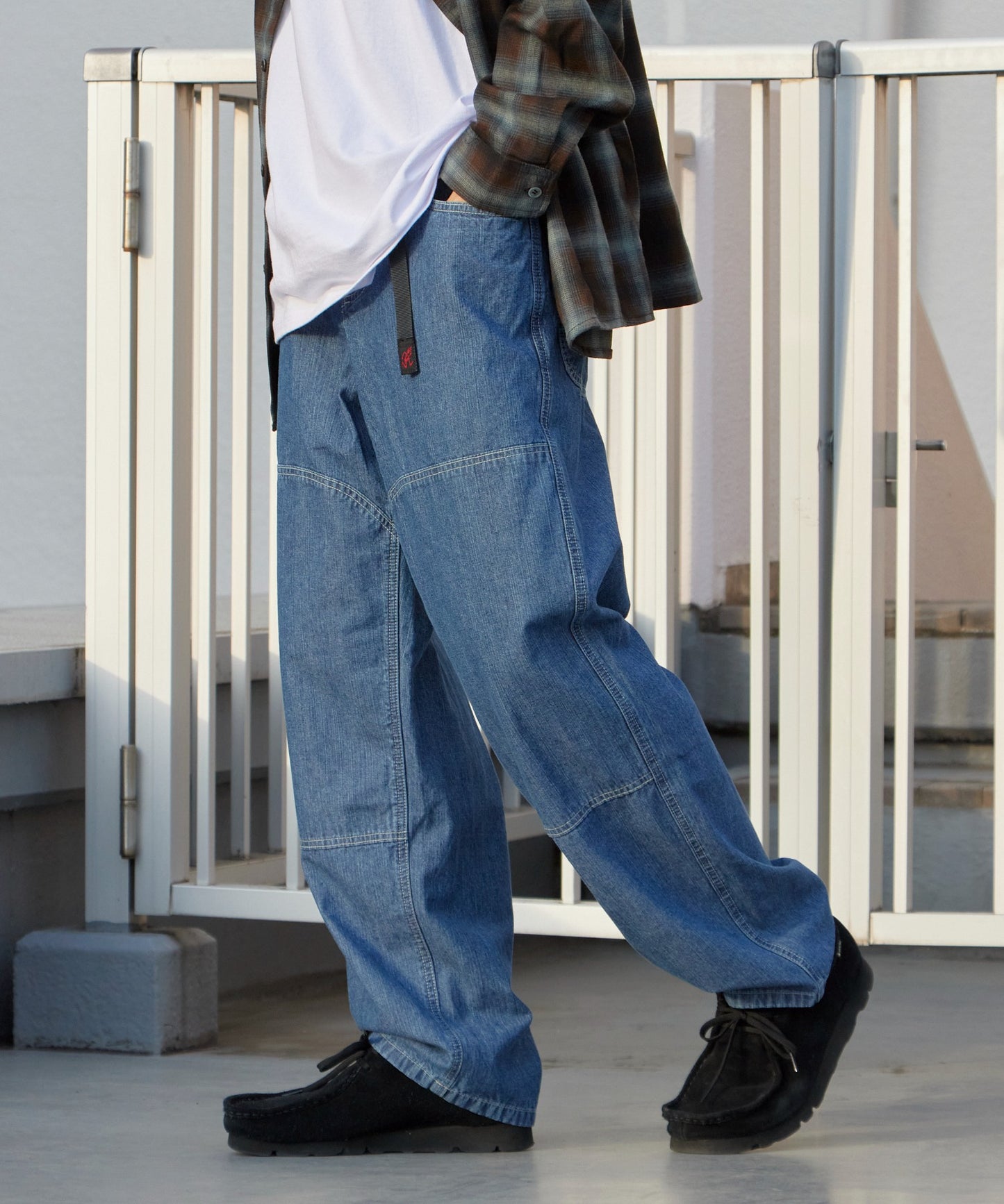 Gramicci / JAPANESE CHAMBRAY DOUBLE KNEE