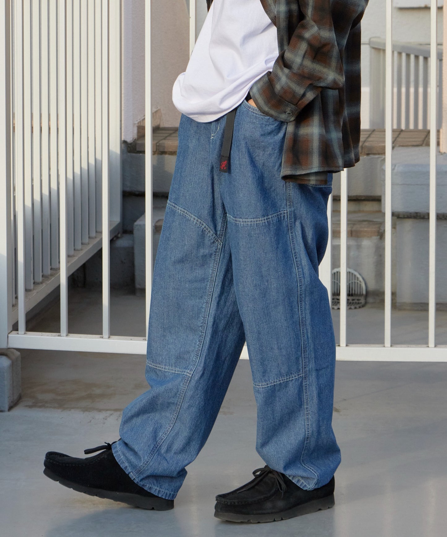 Gramicci / JAPANESE CHAMBRAY DOUBLE KNEE