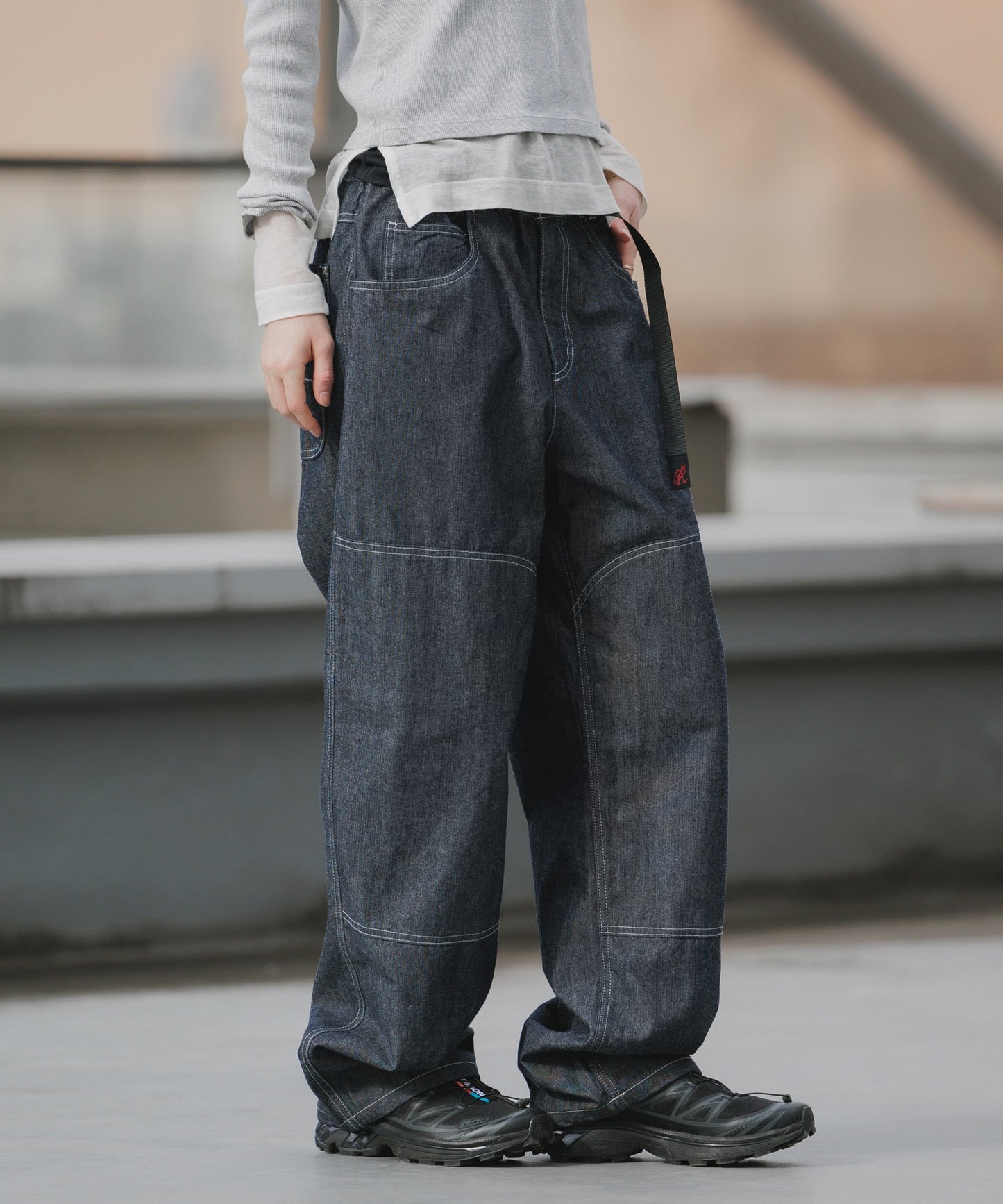 Gramicci / JAPANESE CHAMBRAY DOUBLE KNEE