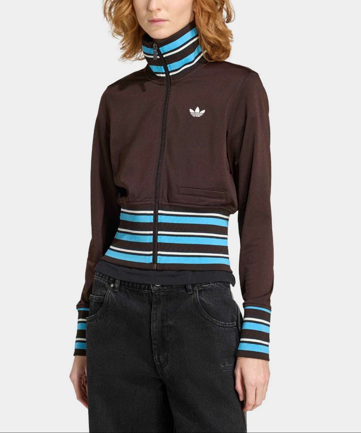 adidas / ビンテージ TT ハイ ニット リブ トップス