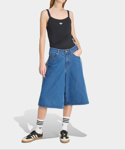 adidas / トレフォイルロゴ ダブルレイヤータンクトップ