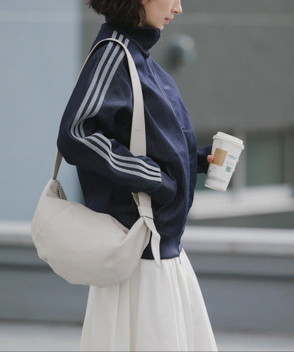 adidas / トレフォイルロゴ スポーティー ホーボーバッグ