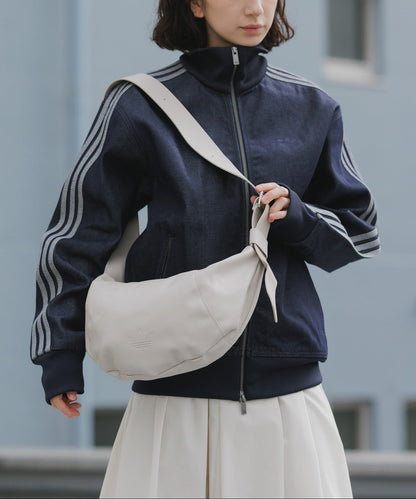 adidas / トレフォイルロゴ スポーティー ホーボーバッグ