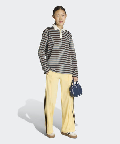 adidas / STRIPED OVZD LS POLO SHIRT