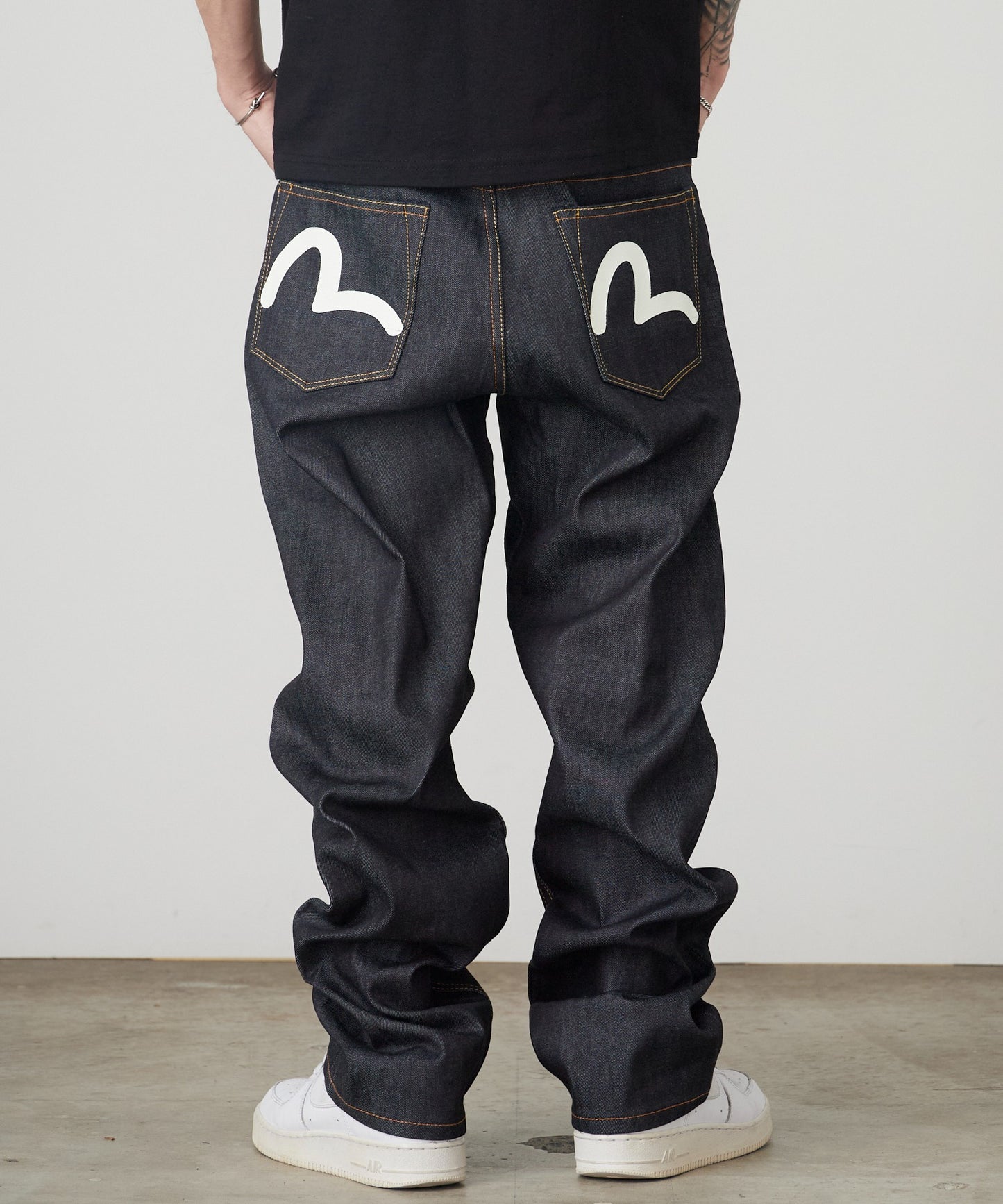 EVISU / カモメプリントポケット レギュラーフィット ジーンズ