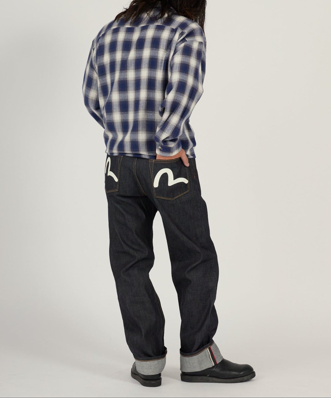 EVISU / カモメプリントポケット レギュラーフィット ジーンズ