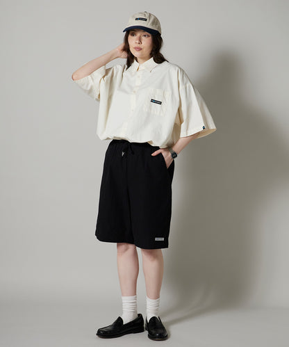 OK YESTERDAY / ハーフスリーブオーバーサイズシャツ OY-L0005