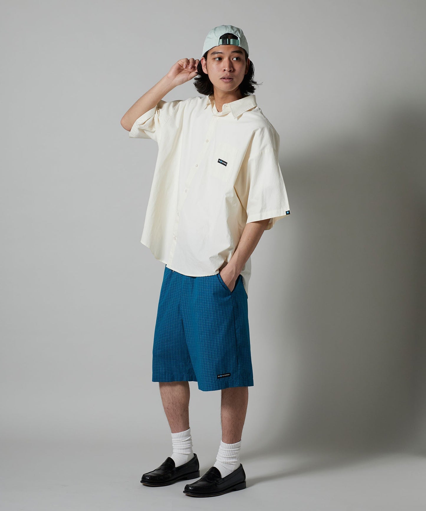 OK YESTERDAY / ワイドイージーショーツ OY-M0006