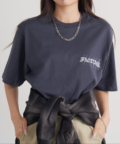 FACETASM / EMBROIDERY BASIC TEE