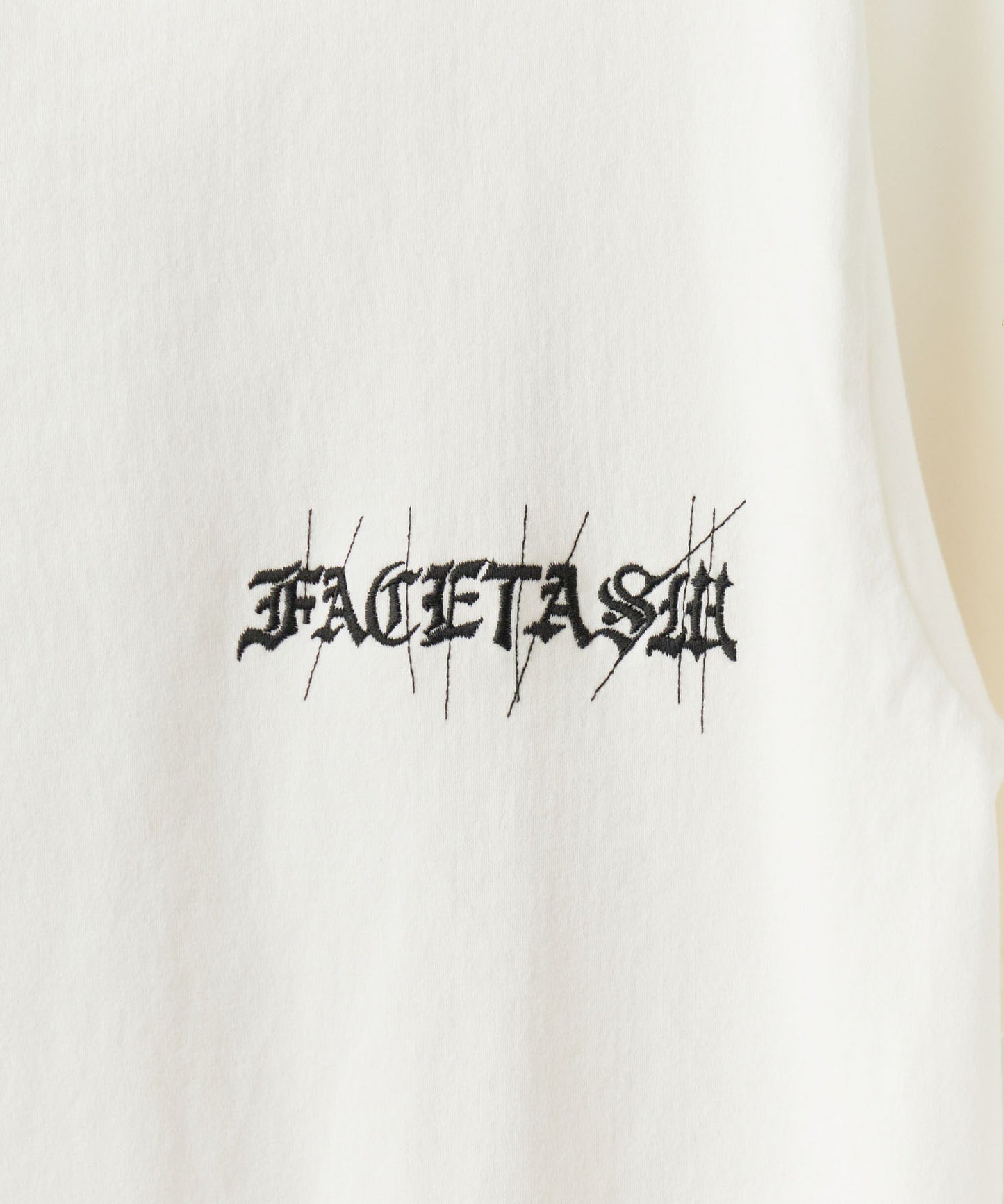 FACETASM / EMBROIDERY BASIC TEE