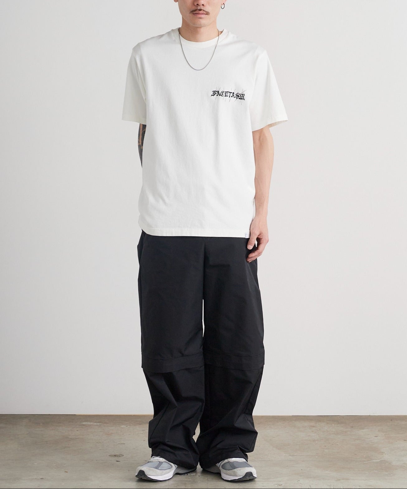 FACETASM / EMBROIDERY BASIC TEE