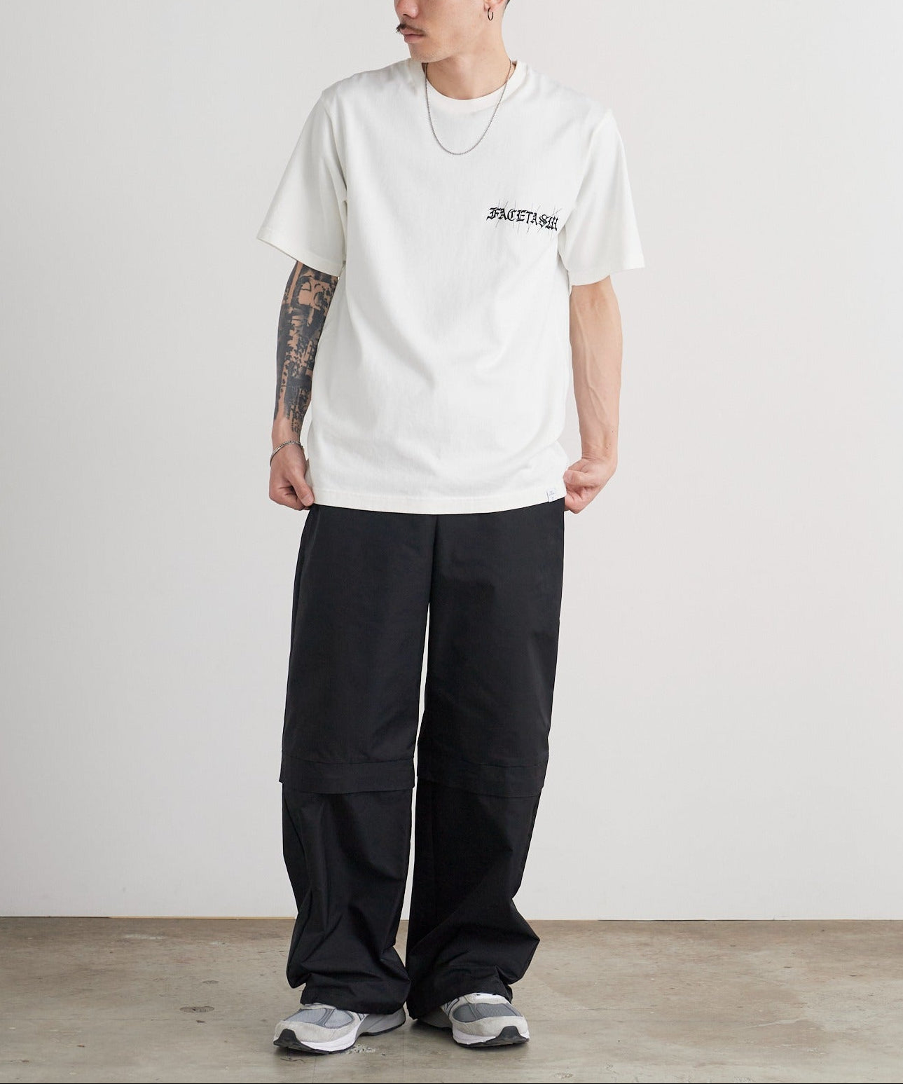FACETASM / EMBROIDERY BASIC TEE