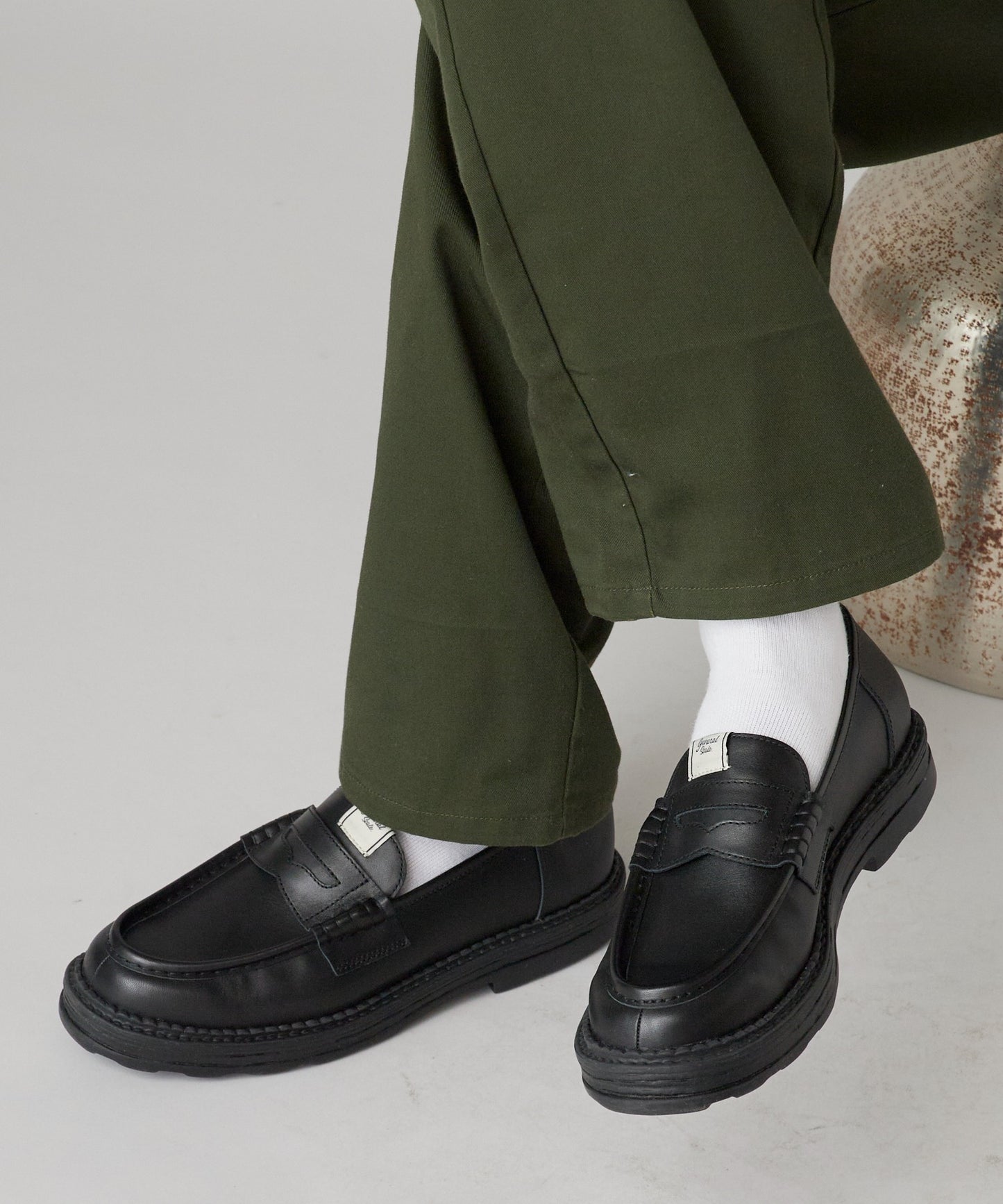 General Scale. Maison MIHARA YASUHIRO / ANDY Leather Loafers