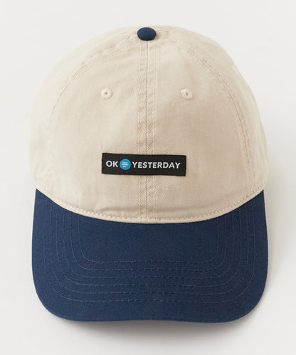 OK YESTERDAY / 2トーンベースボールキャップ