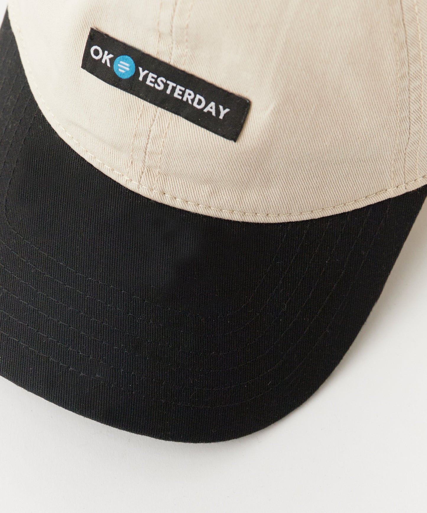 OK YESTERDAY / 2トーンベースボールキャップ