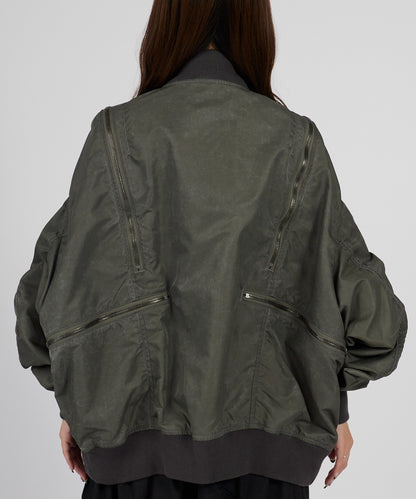 FACETASM / ZIPPER BUG MA-1