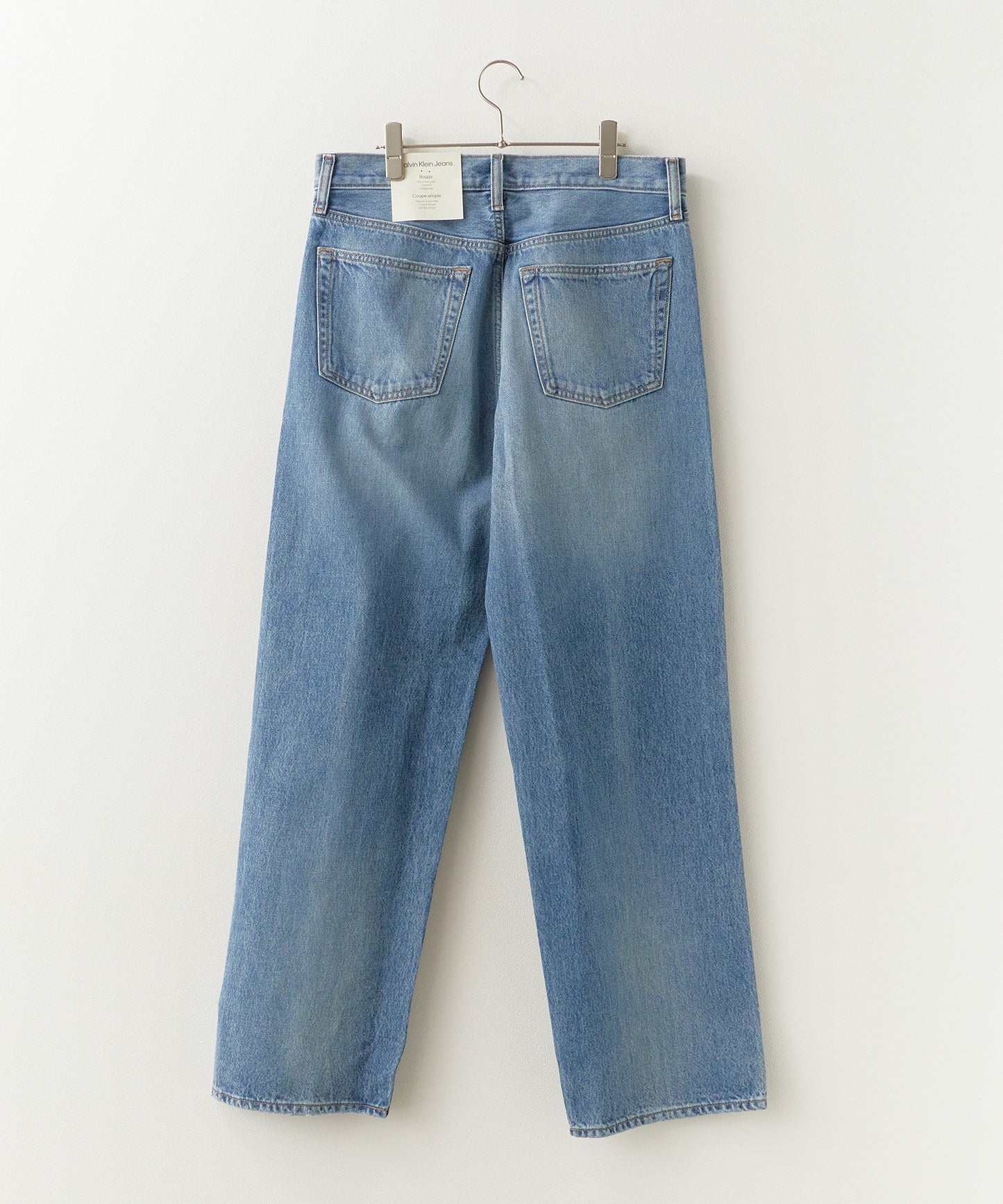 Calvin Klein / BAGGY HAPPER BLUE JEAN