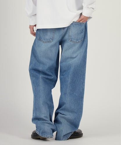 Calvin Klein / BAGGY HAPPER BLUE JEAN