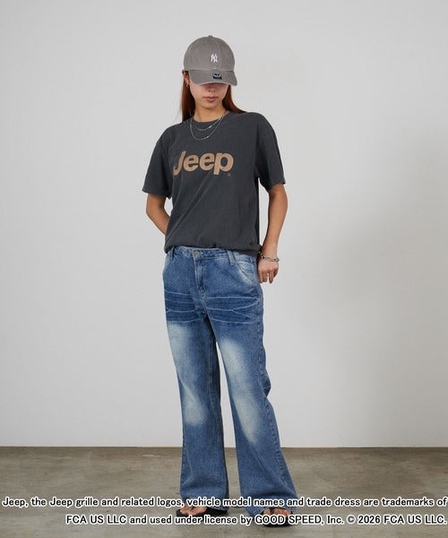 GOOD ROCK SPEED/グッドロックスピード ジープ ピグメントダイTシャツ 26JEP003W