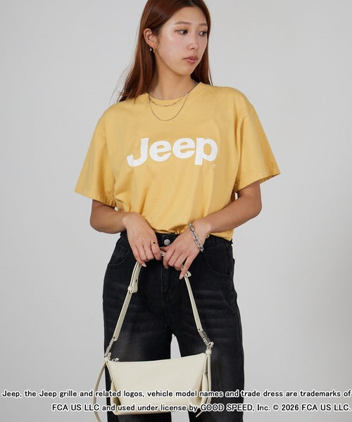 GOOD ROCK SPEED/グッドロックスピード ジープ ピグメントダイTシャツ