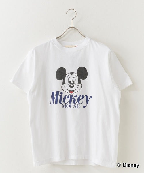 GOOD ROCK SPEED/グッドロックスピード / Disney / MickeyMouse / ピグメント加工 Tシャツ 26FDS003W