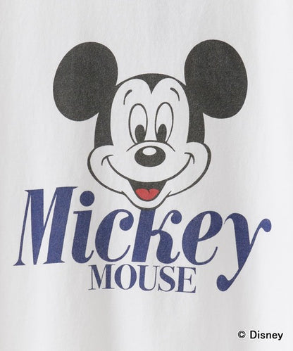 GOOD ROCK SPEED/グッドロックスピード / Disney / MickeyMouse / ピグメント加工 Tシャツ 26FDS003W