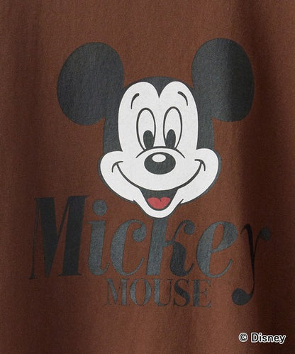 GOOD ROCK SPEED/グッドロックスピード / Disney / MickeyMouse / ピグメント加工 Tシャツ 26FDS003W