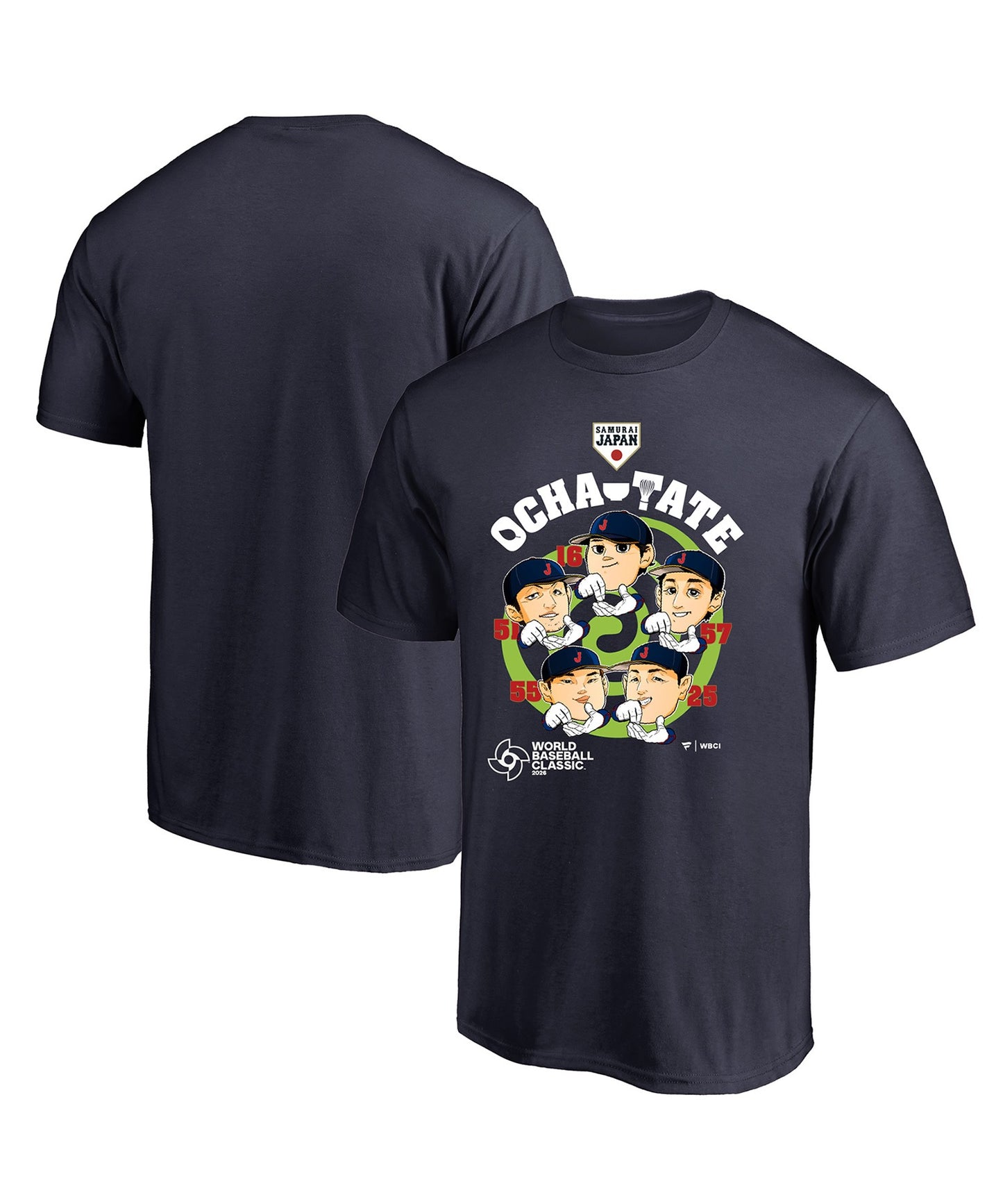 【予約】Fanatics 2026 World Baseball Classic お茶たてポーズ クルーネックTシャツ