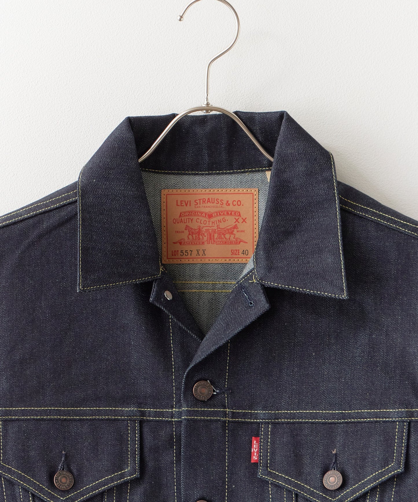 Levi's VINTAGE CLOTHING/ LVC 1961 TYPEIII トラッカージャケット オーガニック 557XX