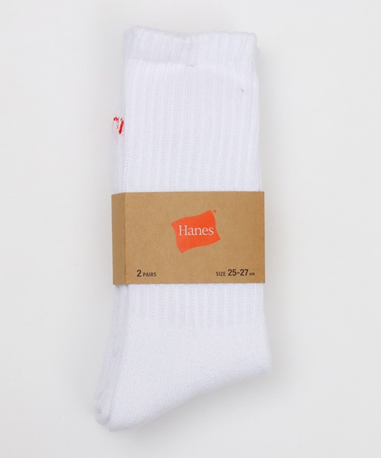Hanes / 2足組 フルレングスソックス