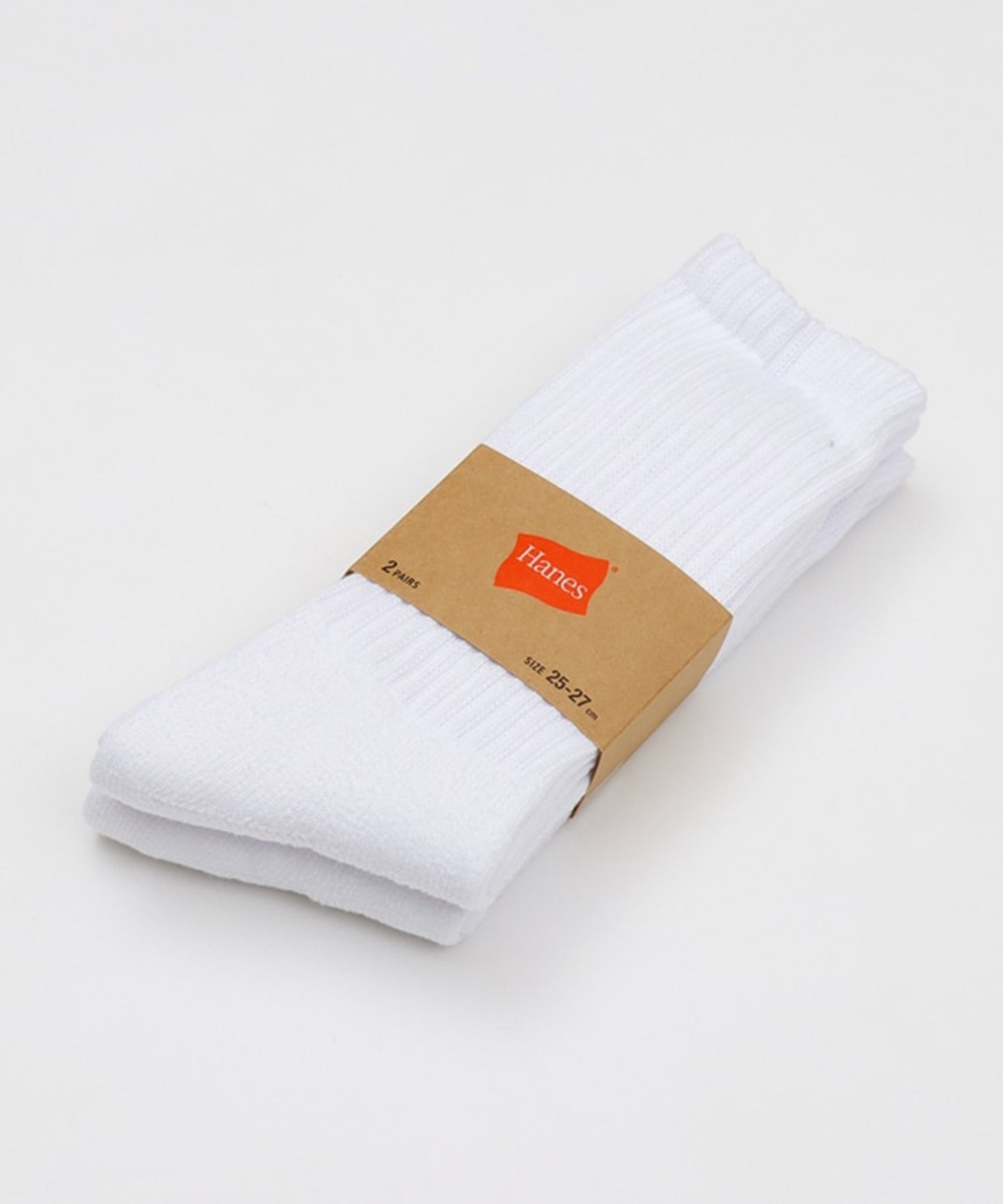 Hanes / 2足組 フルレングスソックス
