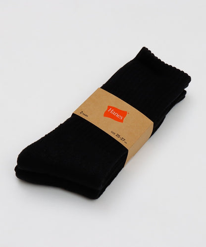 Hanes / 2足組 フルレングスソックス