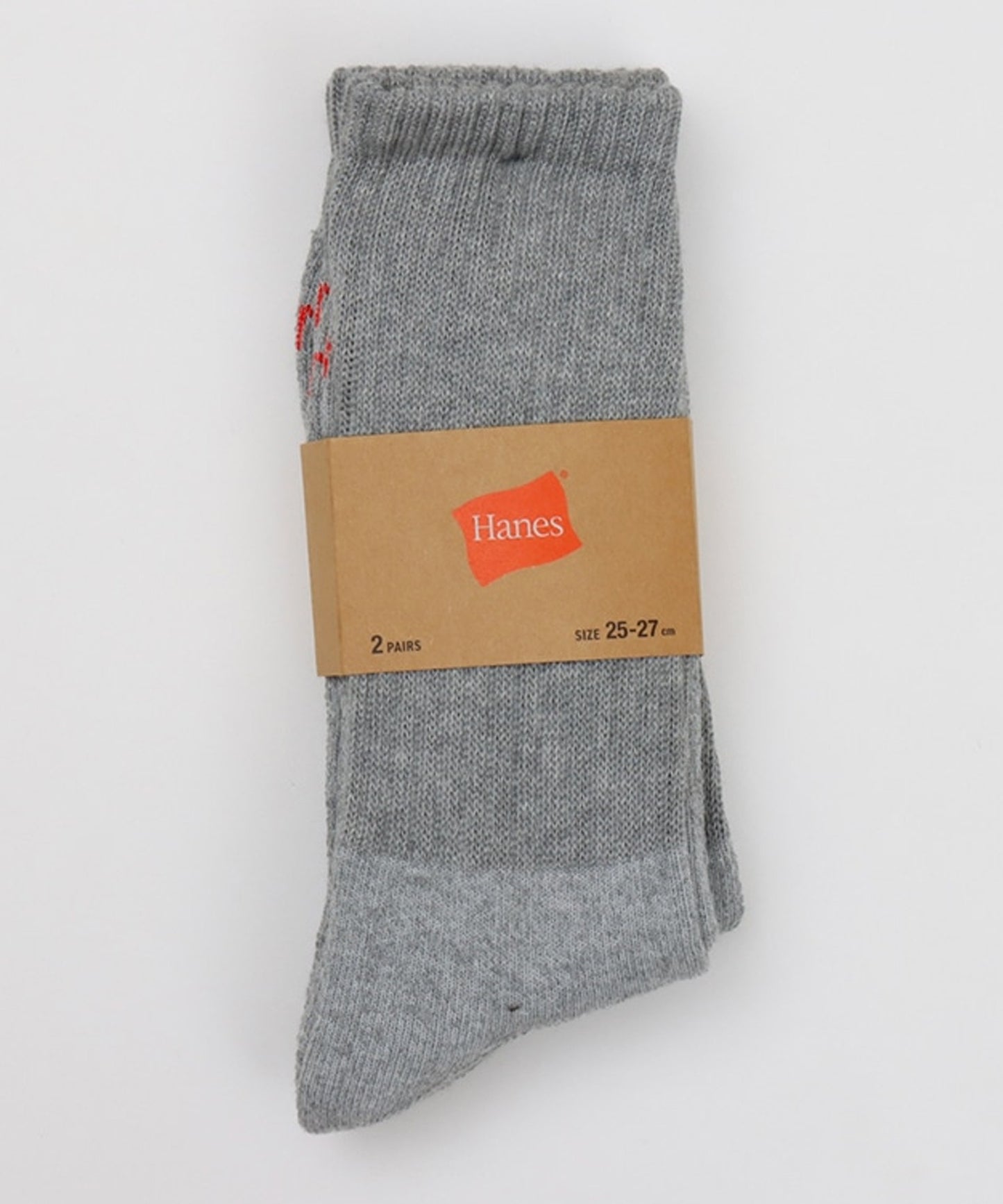 Hanes / 2足組 フルレングスソックス