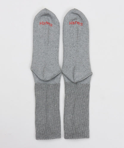 Hanes / 2足組 フルレングスソックス