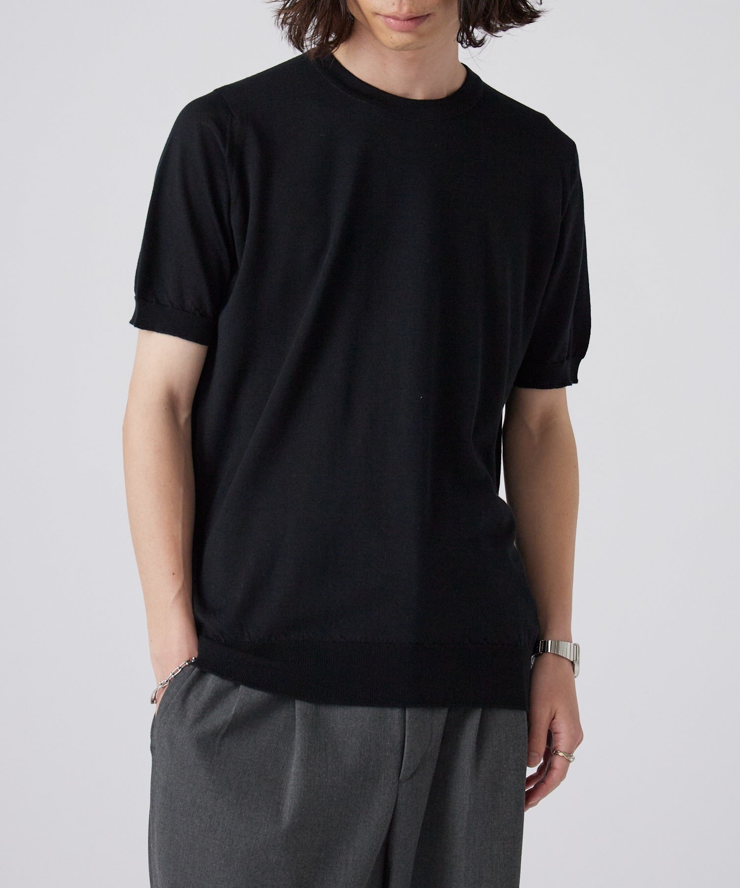 JOHN SMEDLEY / HILCOTE T-SHIRT CN SS – ROOP TOKYO