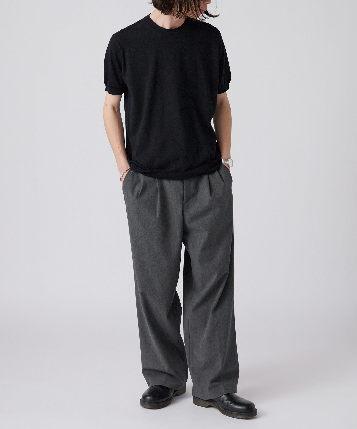 JOHN SMEDLEY / HILCOTE T-SHIRT CN SS – ROOP TOKYO