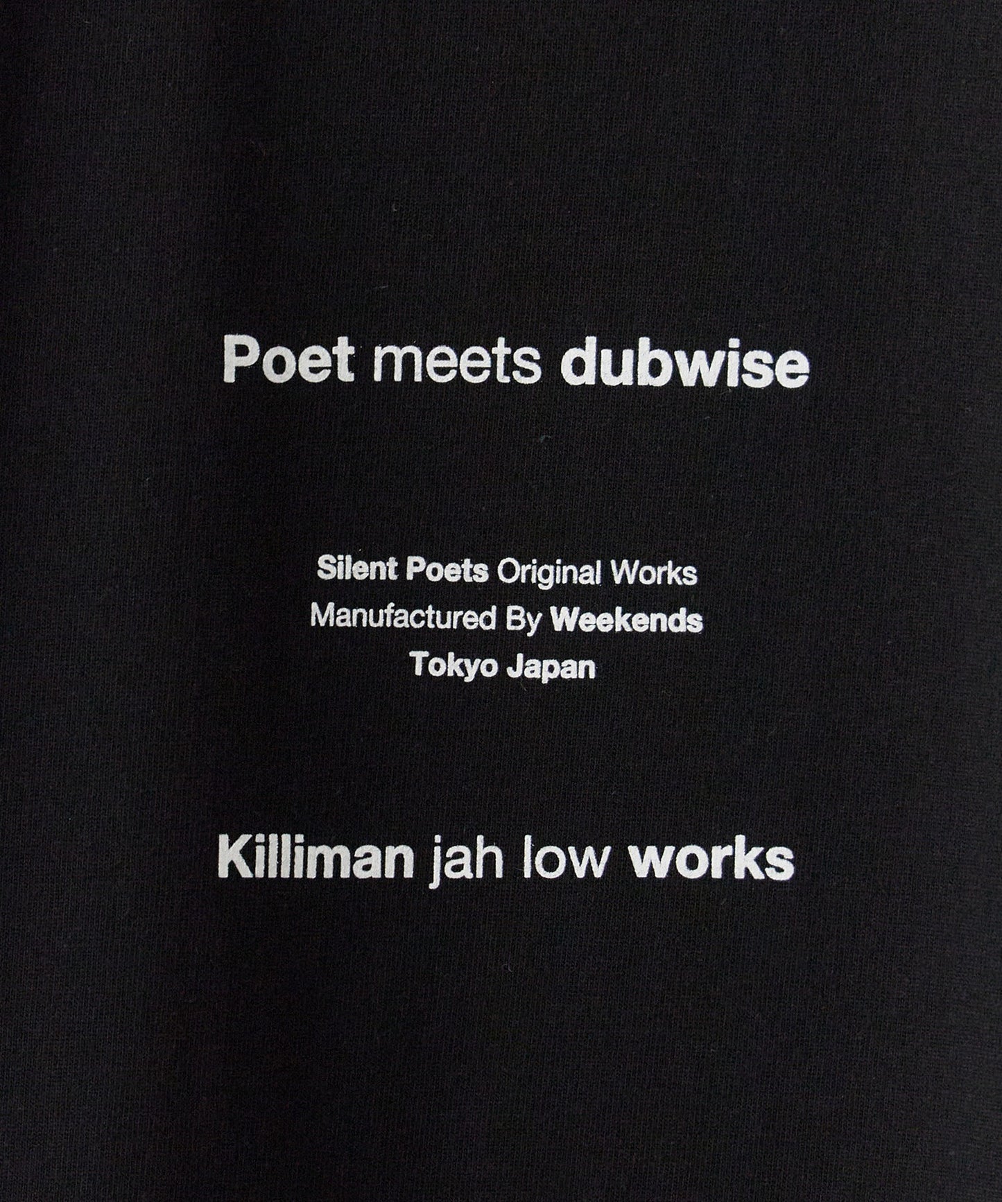 POET MEETS DUBWISE / KJLW COLLAGE 02 T-shirt