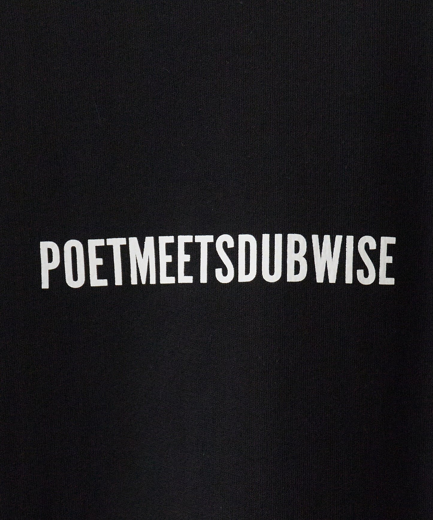 POET MEETS DUBWISE / PMD LOGO BACKPILE SWEAT T-Shirt