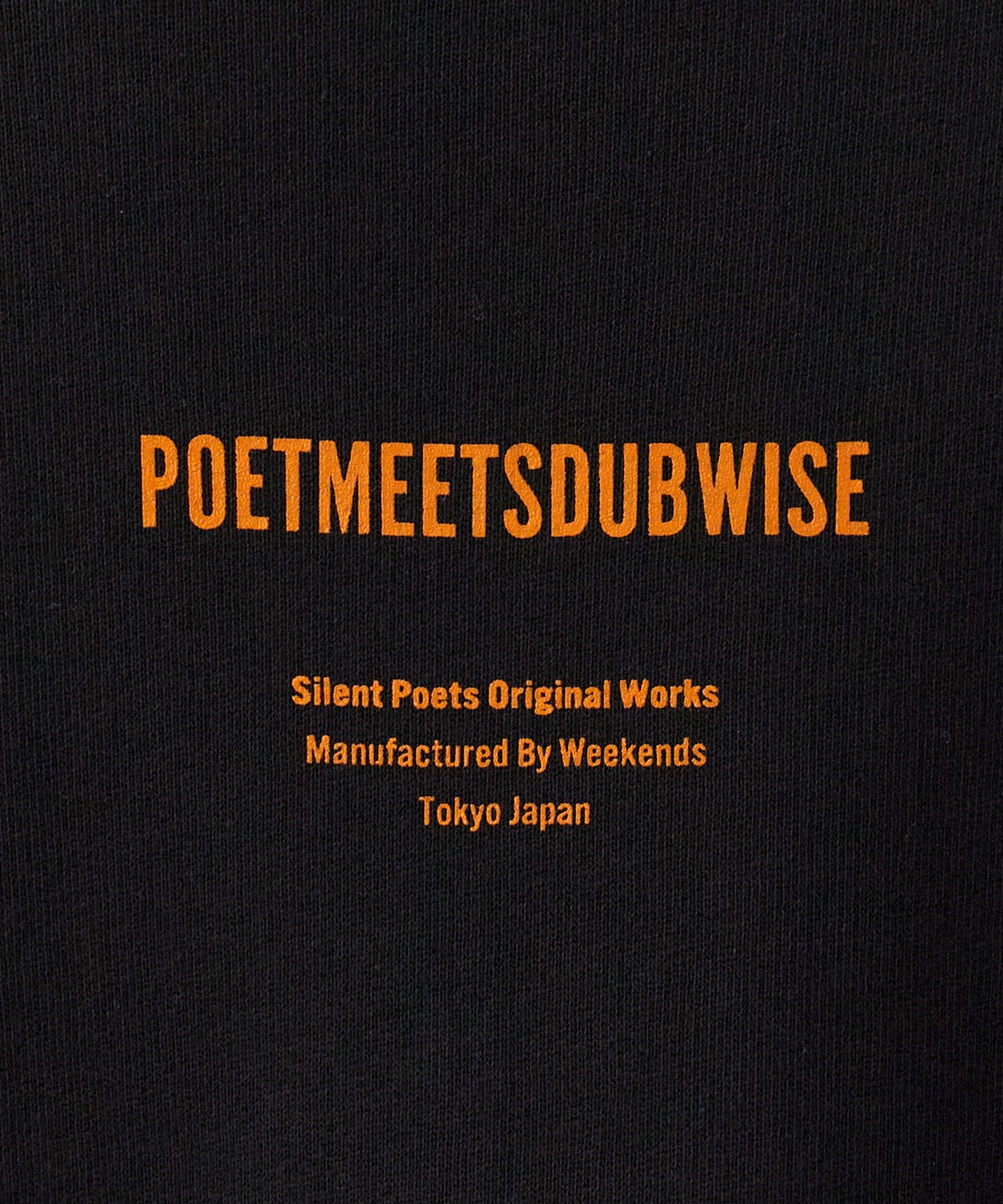 POET MEETS DUBWISE / PMD LOGO BACKPILE SWEAT T-Shirt
