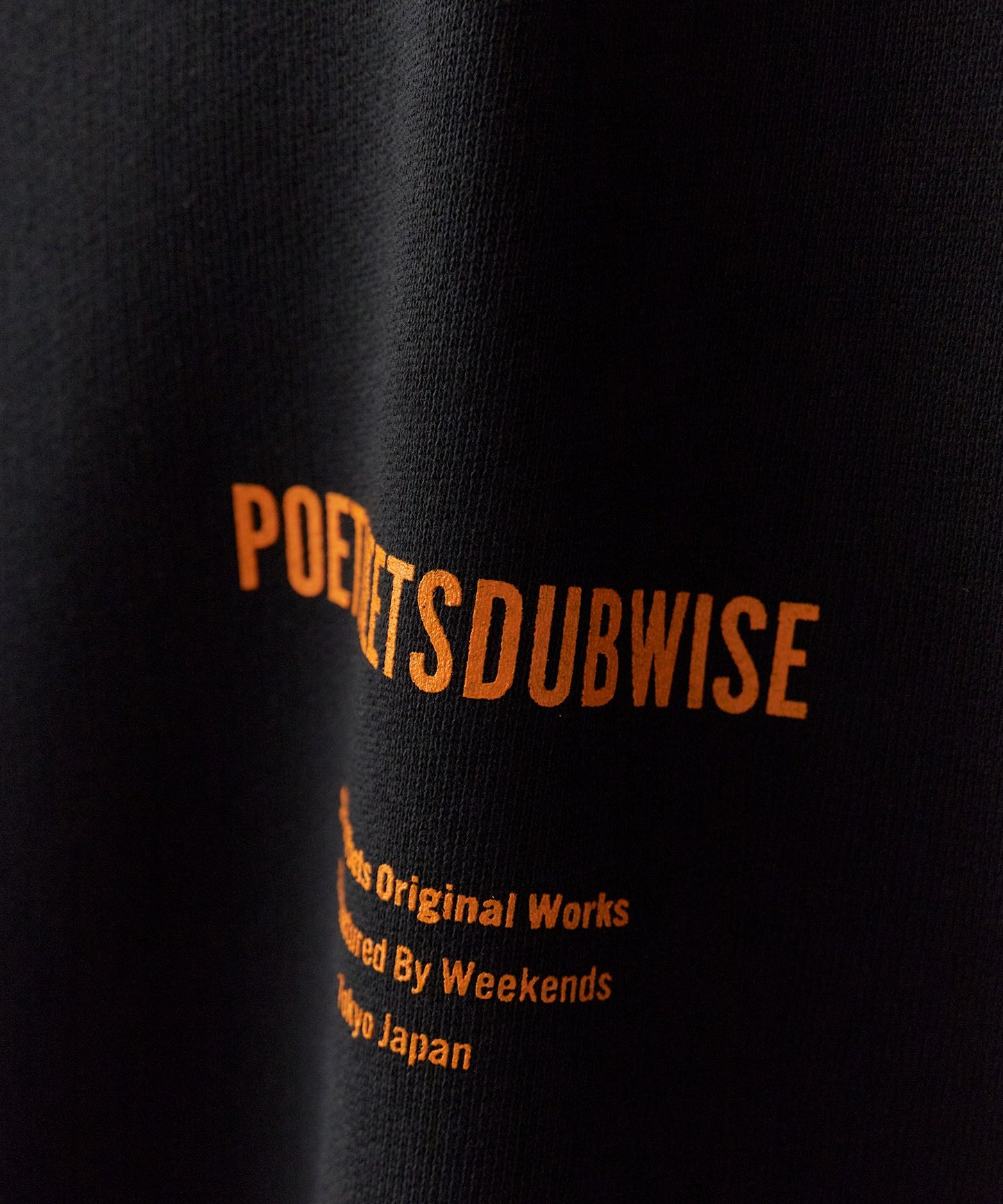 POET MEETS DUBWISE / PMD LOGO BACKPILE SWEAT T-Shirt