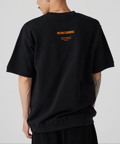 POET MEETS DUBWISE / PMD LOGO BACKPILE SWEAT T-Shirt
